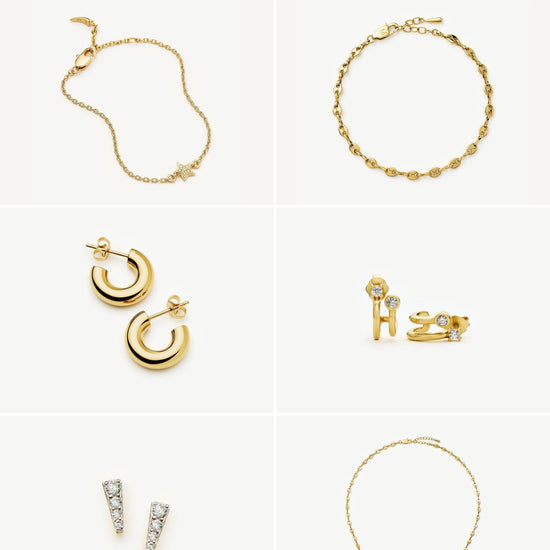 Gold Jewellery Advent Calendar | 18ct Gold Plated Advent Calendar Missoma 
