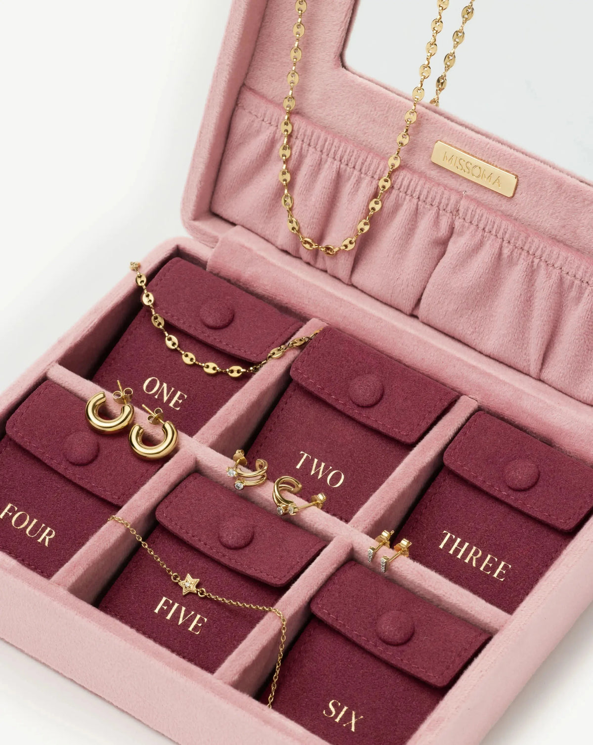 Gold Jewellery Advent Calendar | 18ct Gold Plated Advent Calendar Missoma 