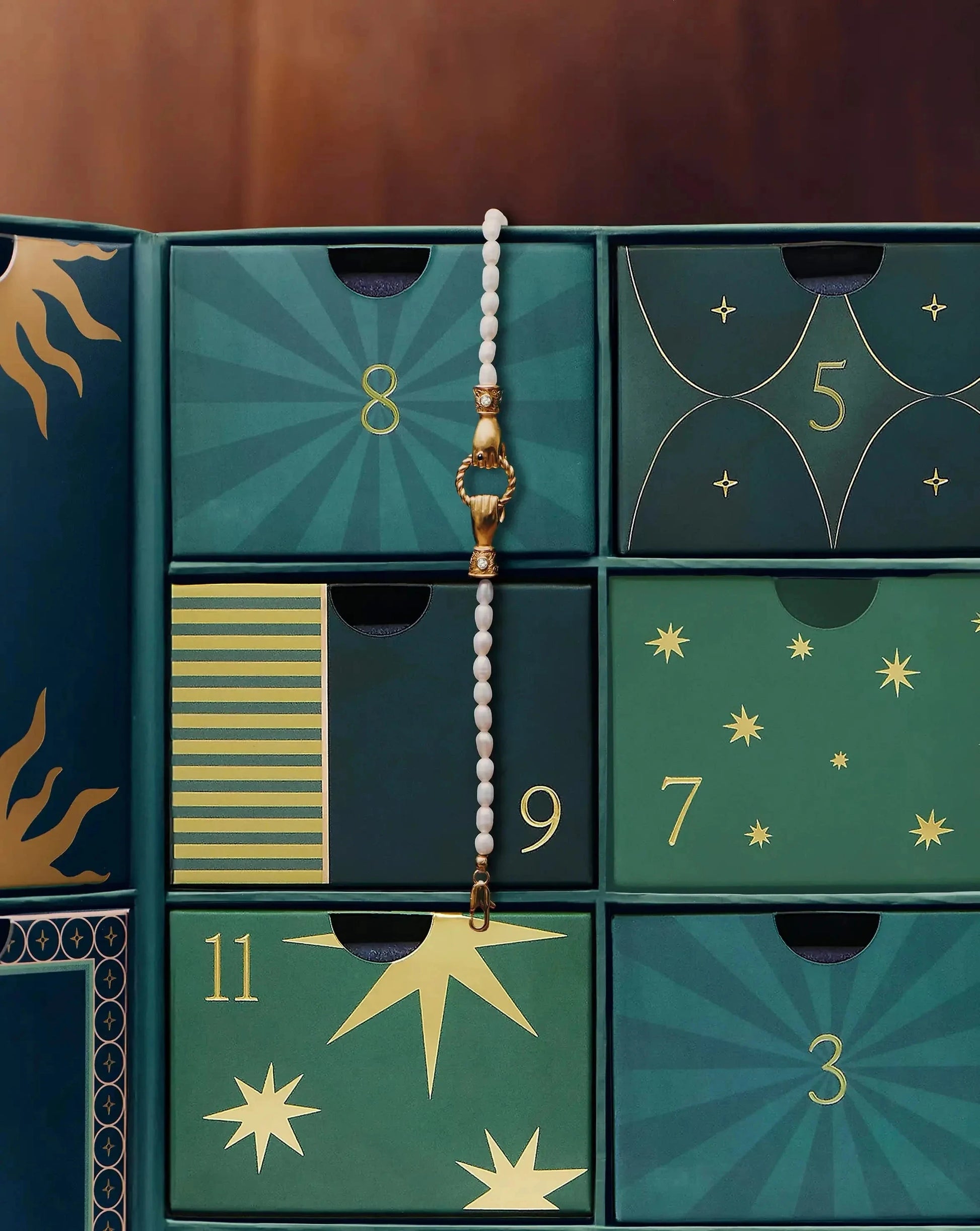 Gold Jewellery Advent Calendar | Gold Advent Calendar Missoma 