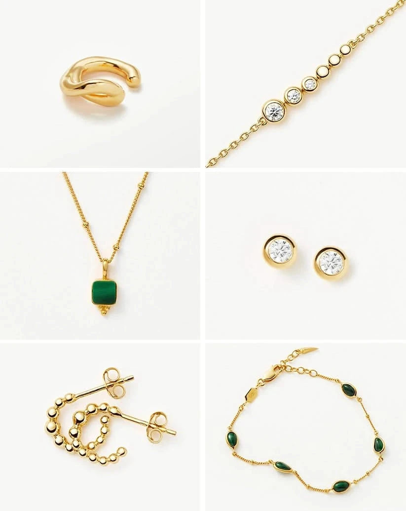 Gold Jewellery Advent Calendar | Gold Advent Calendar Missoma 