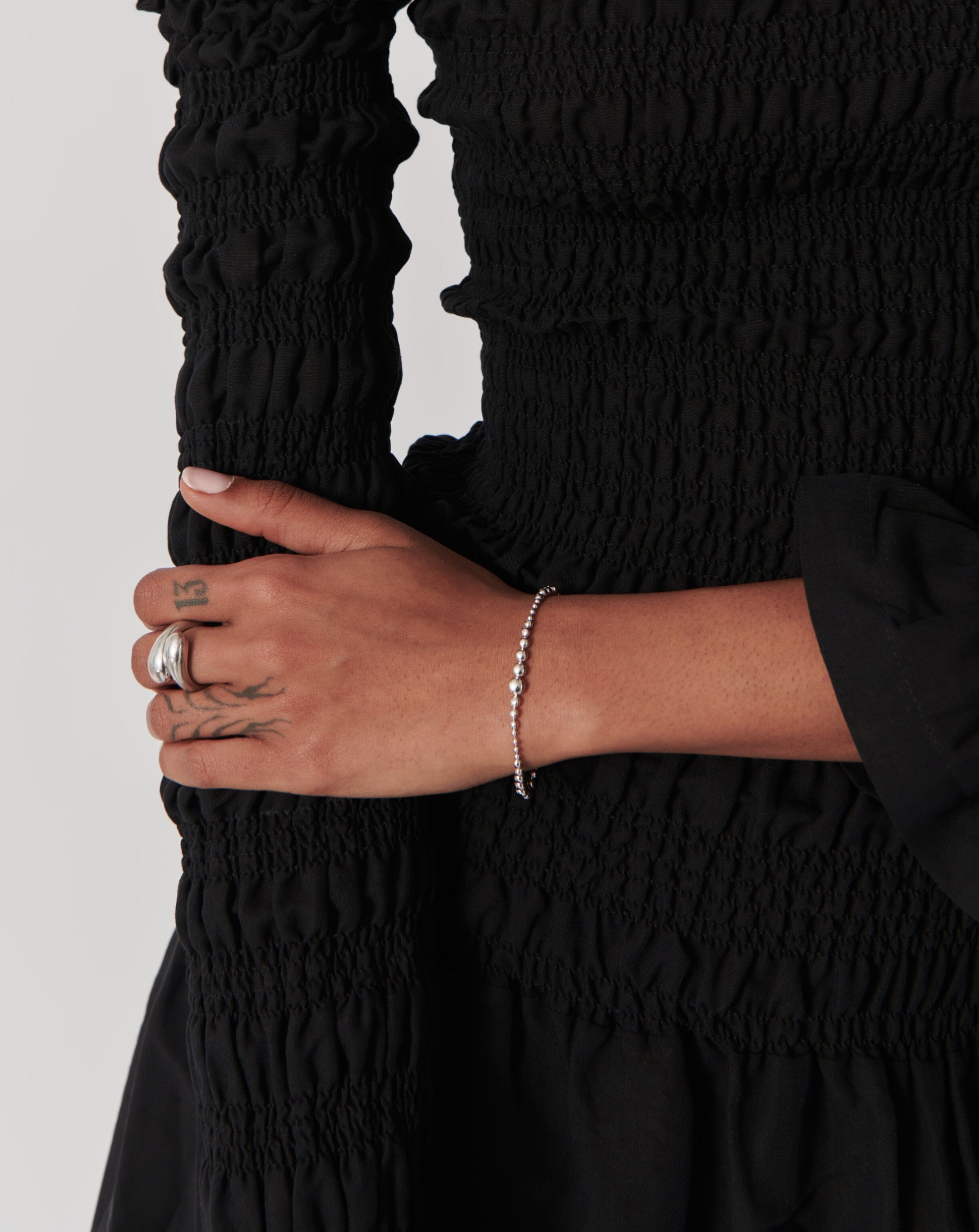 Graduated Beaded Bracelet | Sterling Silver Bracelets Missoma 