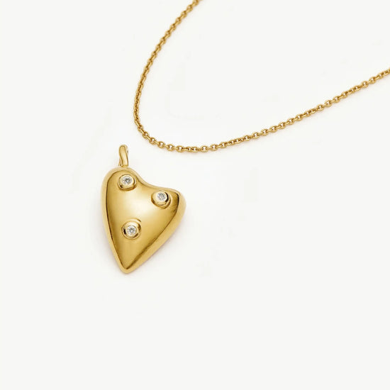 Harris Reed All My Heart Necklace | 18ct Gold Plated/Cubic Zirconia Necklaces Missoma 
