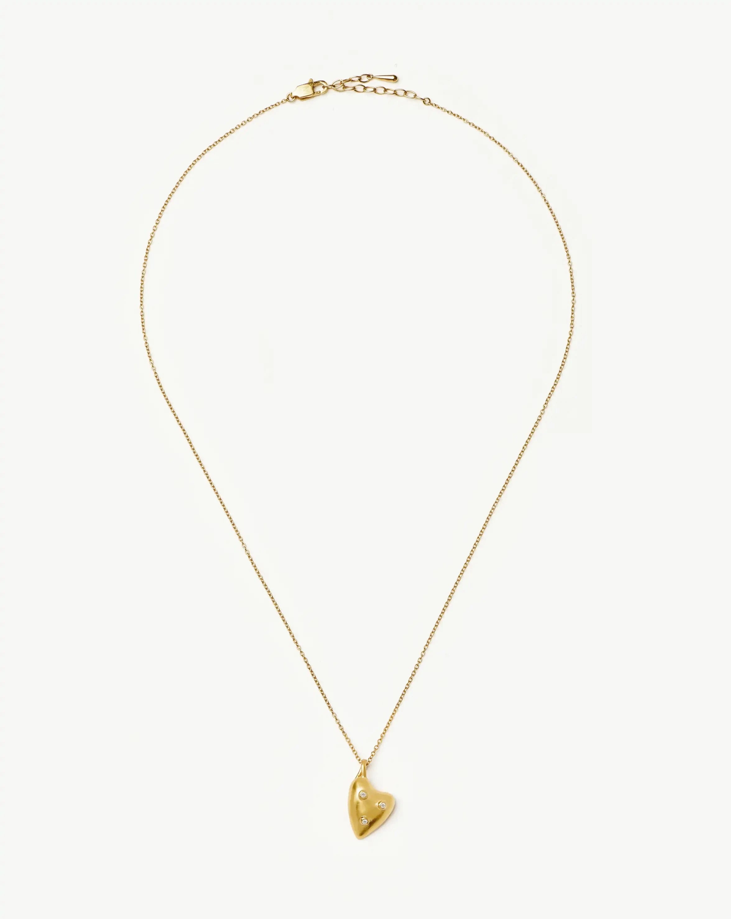 Harris Reed All My Heart Necklace | 18ct Gold Plated/Cubic Zirconia Necklaces Missoma 
