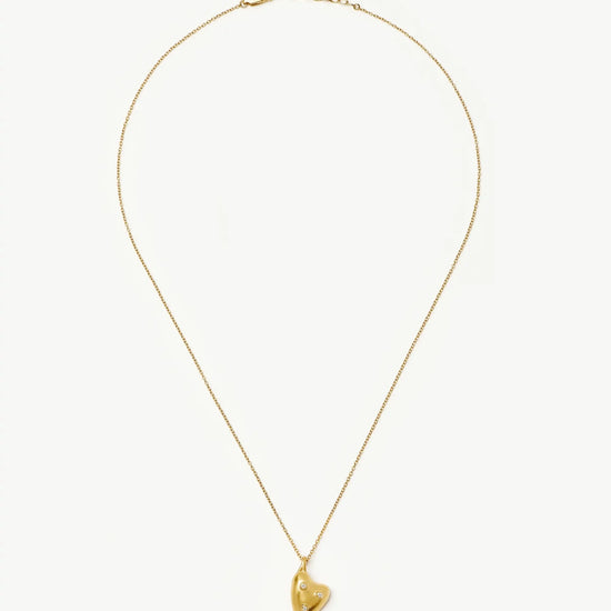 Harris Reed All My Heart Necklace | 18ct Gold Plated/Cubic Zirconia Necklaces Missoma 
