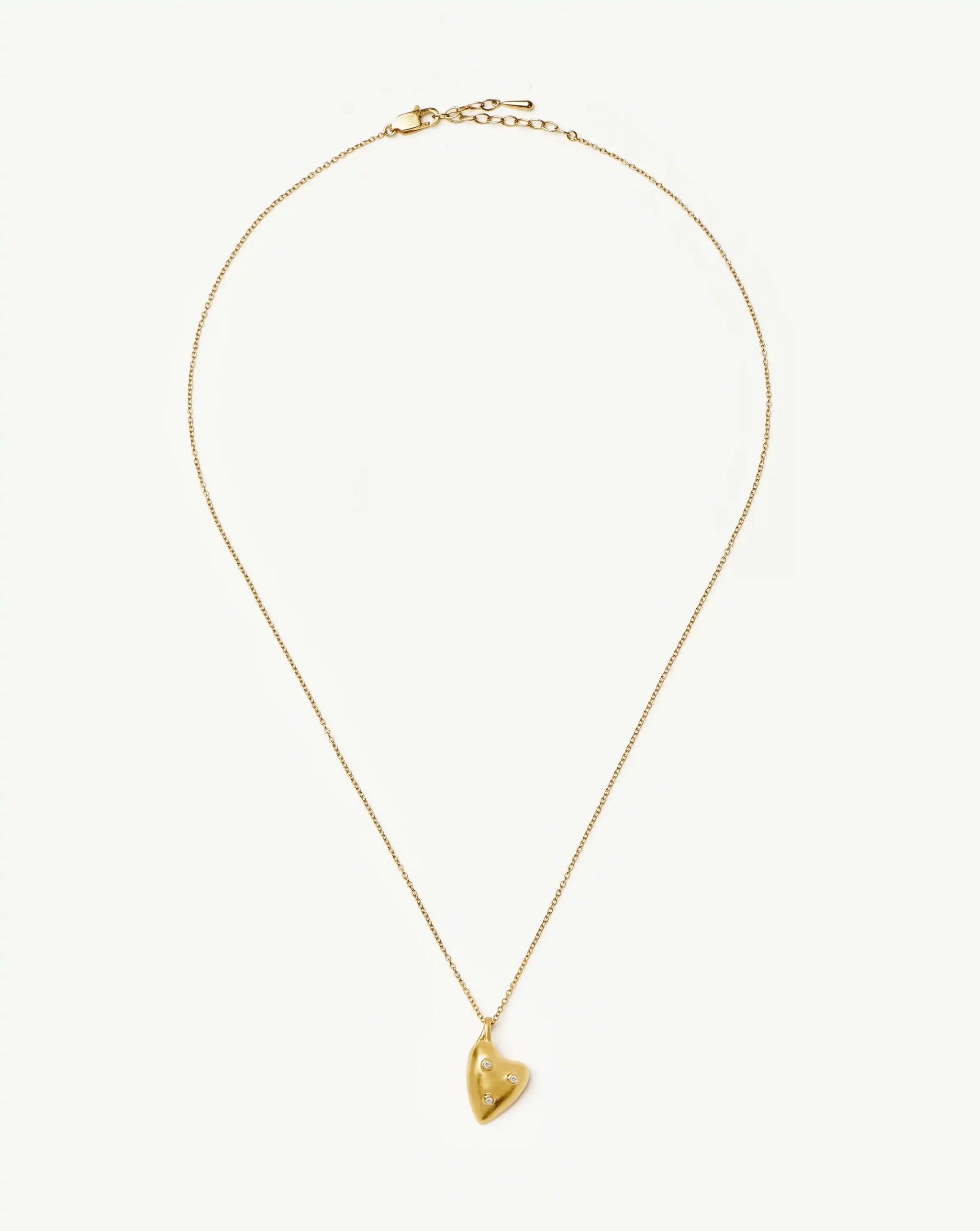 Harris Reed All My Heart Necklace | 18ct Gold Plated/Cubic Zirconia Necklaces Missoma 