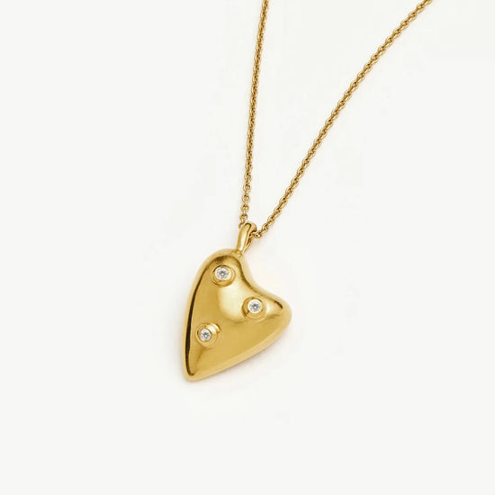 Harris Reed All My Heart Necklace | 18ct Gold Plated/Cubic Zirconia Necklaces Missoma 