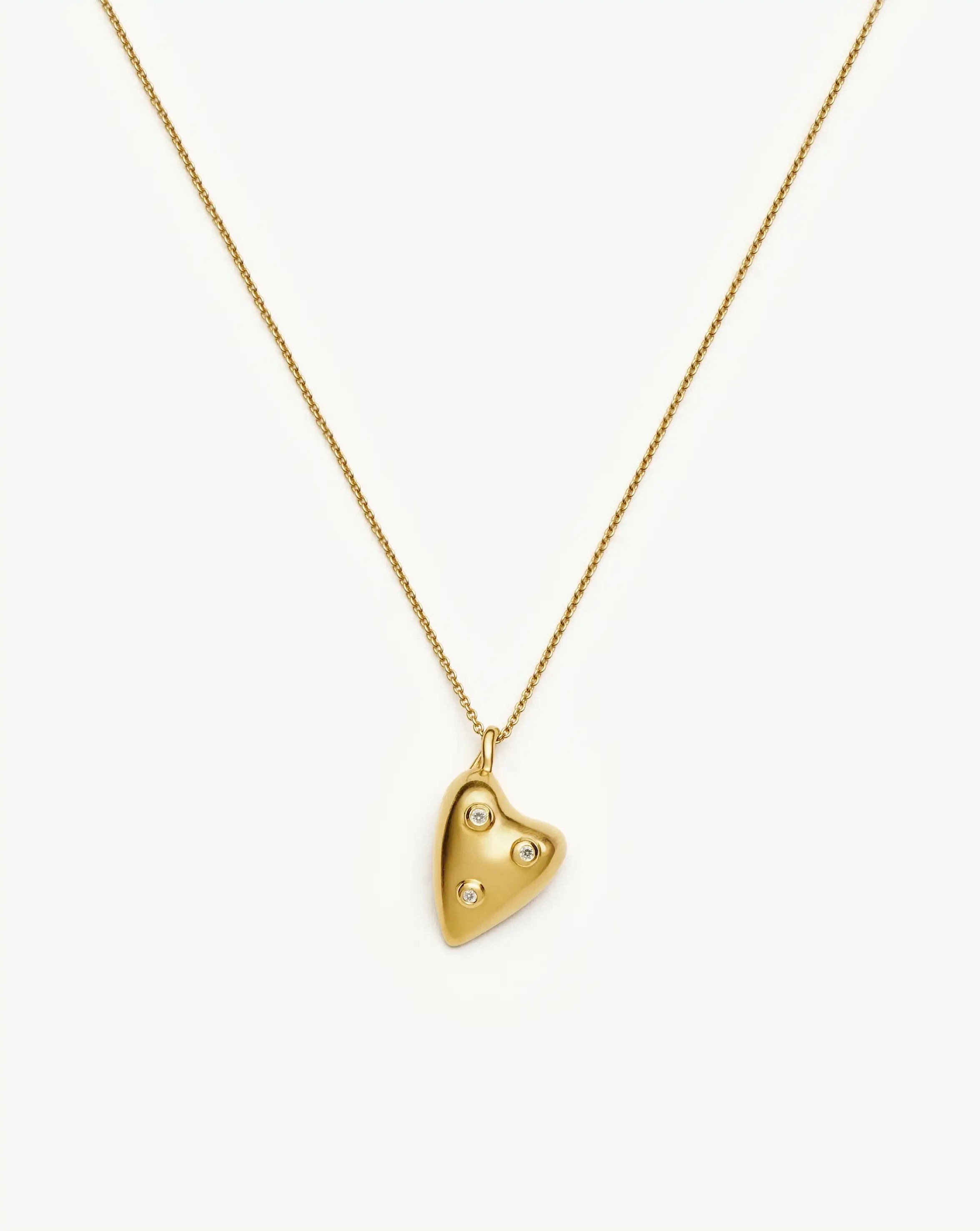 Harris Reed All My Heart Necklace | 18ct Gold Plated/Cubic Zirconia Necklaces Missoma 