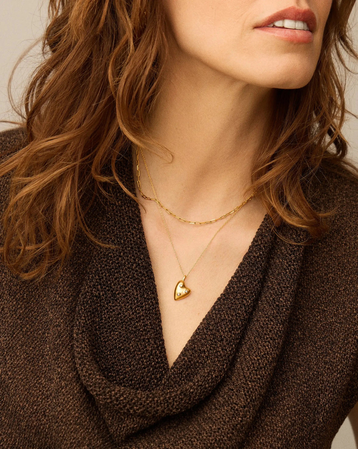 Harris Reed All My Heart Pendant | 18ct Gold Plated/Cubic Zirconia Charms & Pendants Missoma 