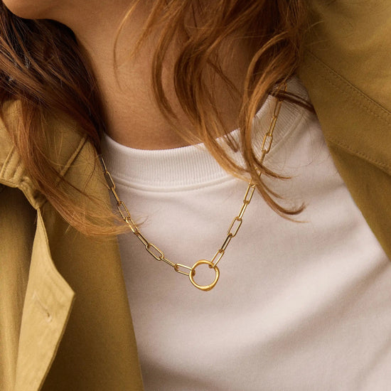 Harris Reed Interlinked Chain Necklace | 18ct Gold Plated Necklaces Missoma 