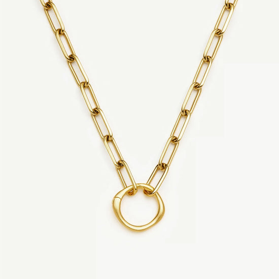 Harris Reed Interlinked Chain Necklace | 18ct Gold Plated Necklaces Missoma 