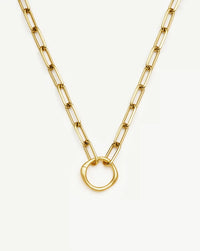 Harris Reed Interlinked Chain Necklace | 18ct Gold Plated Necklaces Missoma 
