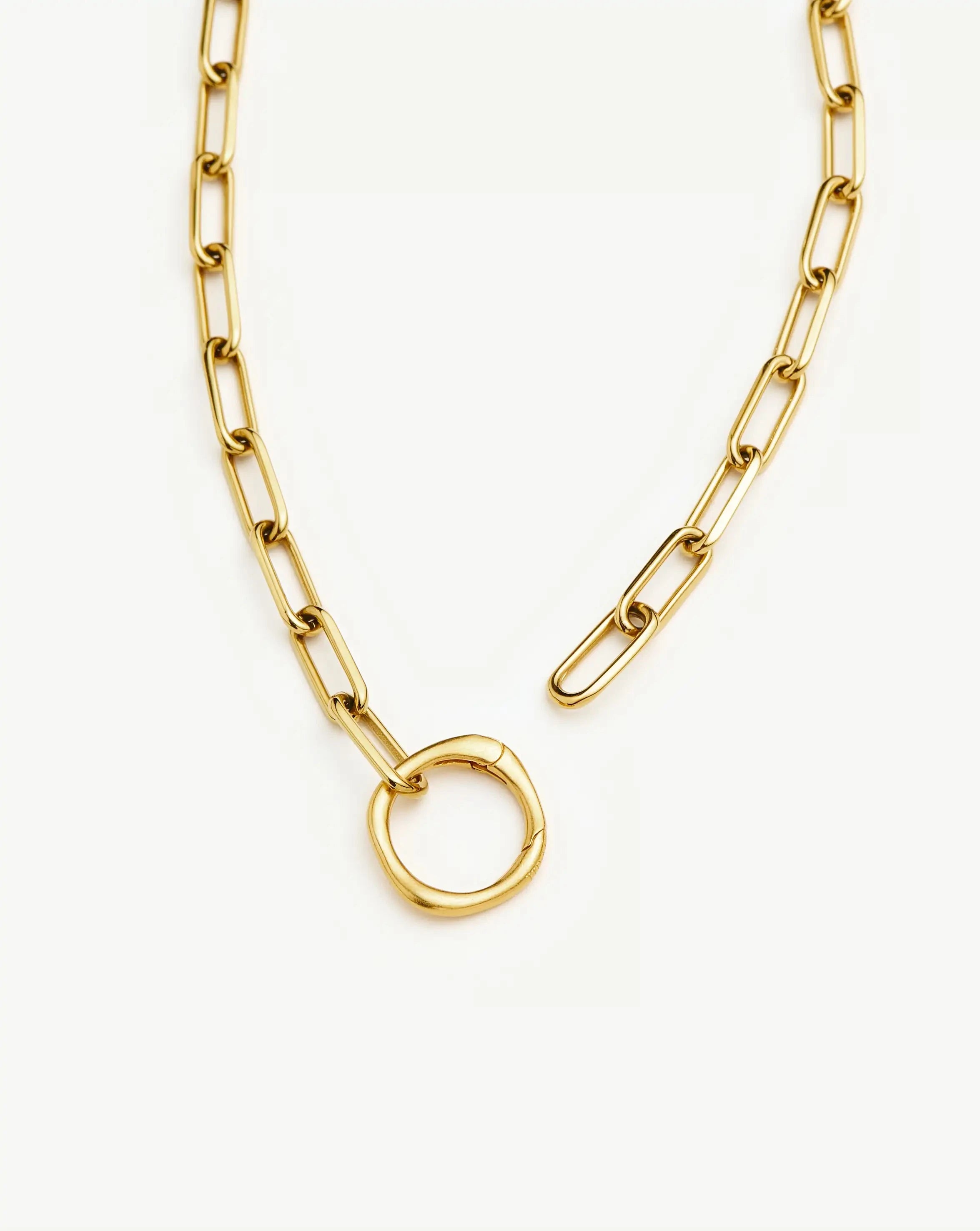 Harris Reed Interlinked Chain Necklace | 18ct Gold Plated Necklaces Missoma 
