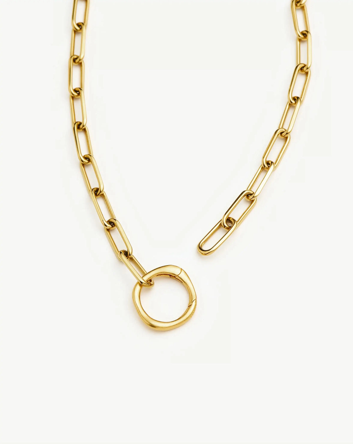 Harris Reed Interlinked Chain Necklace | 18ct Gold Plated Necklaces Missoma 