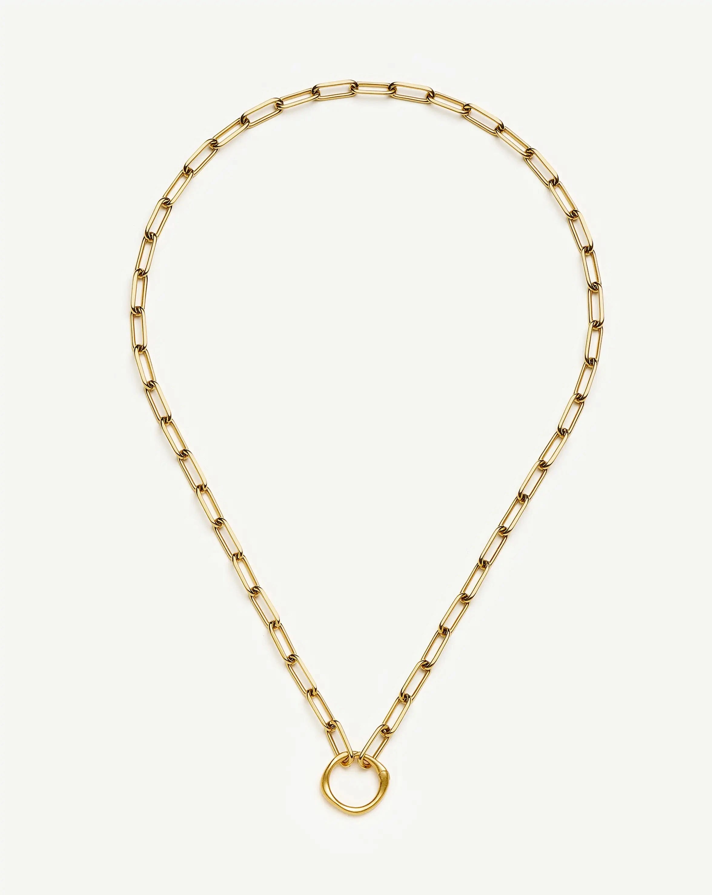 Harris Reed Interlinked Chain Necklace | 18ct Gold Plated Necklaces Missoma 