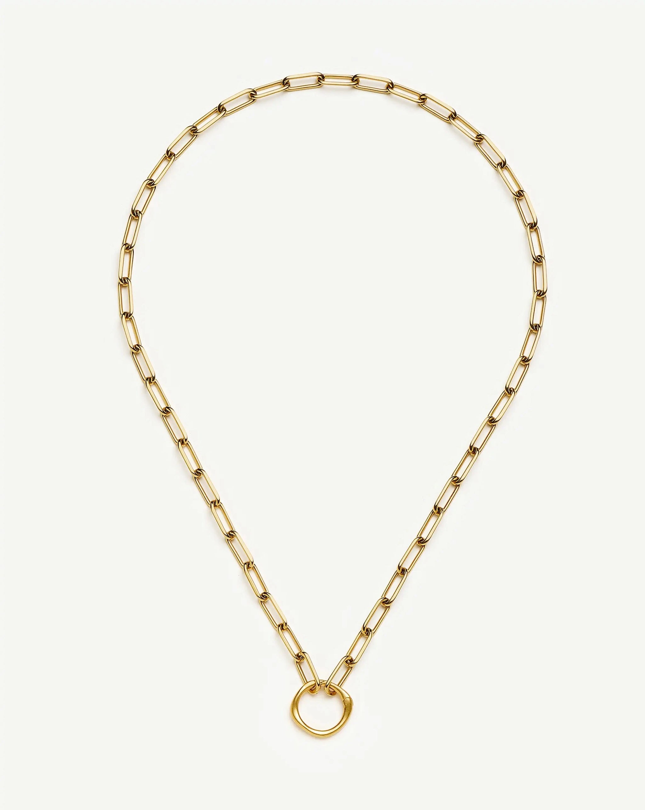 Harris Reed Interlinked Chain Necklace | 18ct Gold Plated Necklaces Missoma 