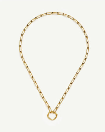 Harris Reed Interlinked Chain Necklace | 18ct Gold Plated Necklaces Missoma 