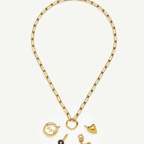Harris Reed Interlinked Chain Necklace | 18ct Gold Plated Necklaces Missoma 