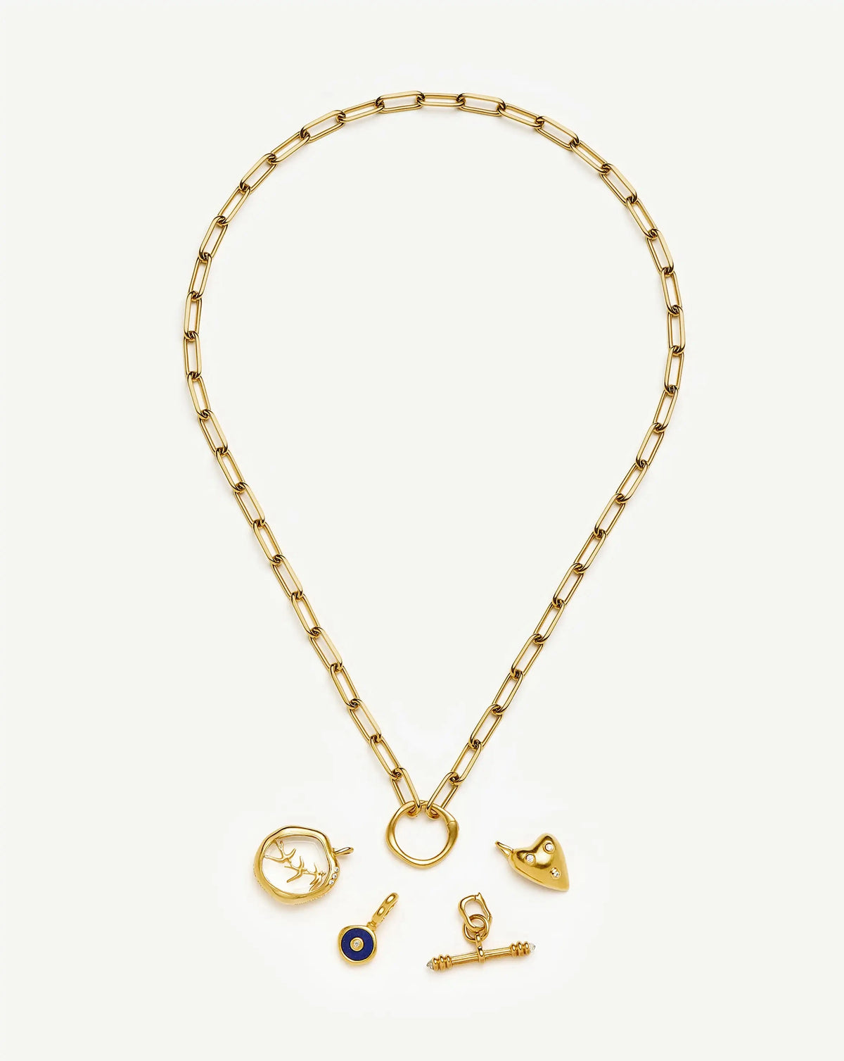 Harris Reed Interlinked Chain Necklace | 18ct Gold Plated Necklaces Missoma 