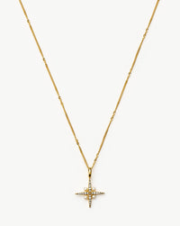 Harris Reed North Star Pearl Necklace | 18ct Gold Vermeil/Pearl Necklaces Missoma 