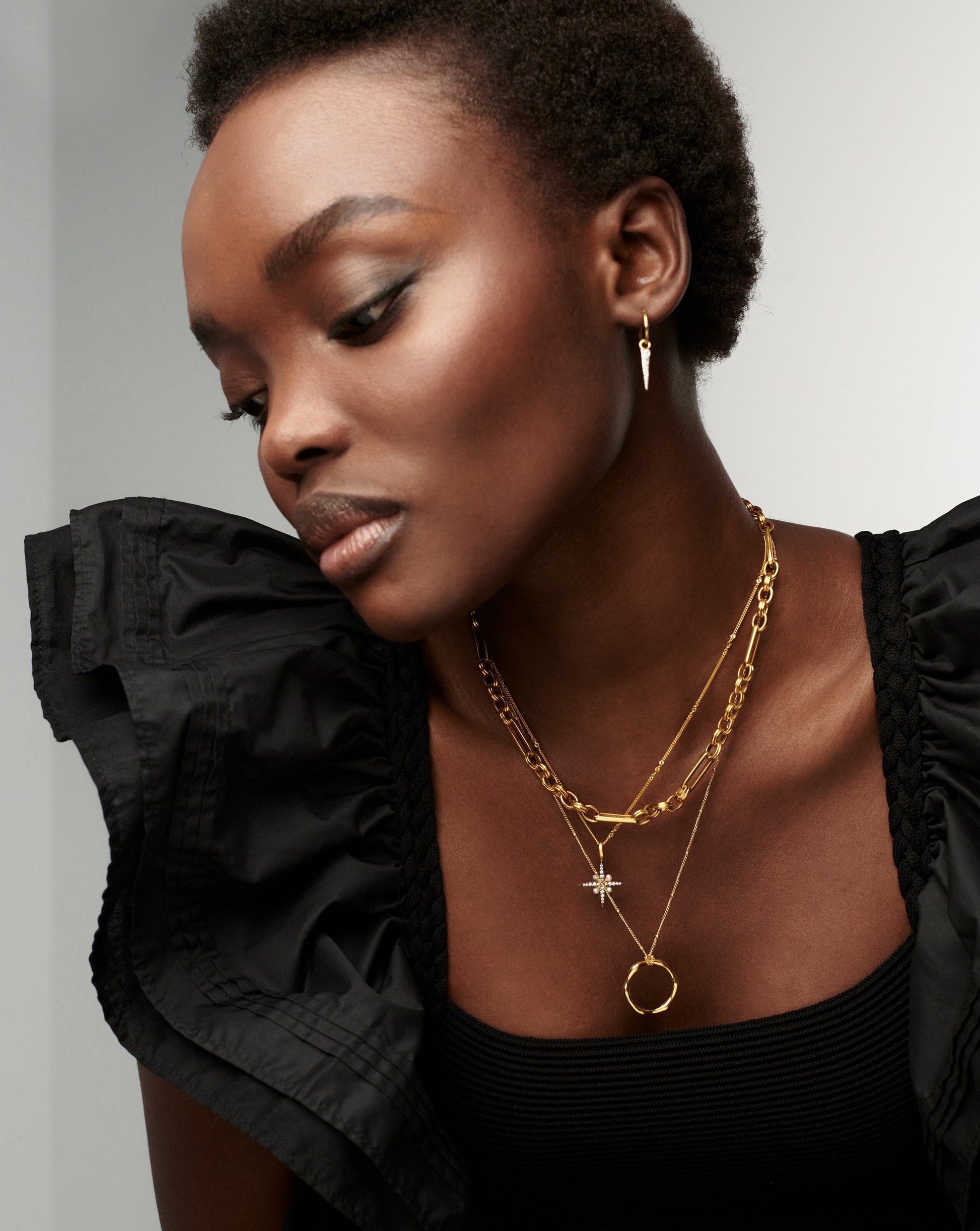 Harris Reed North Star Pearl Necklace | Gold/Pearl Necklaces Missoma 