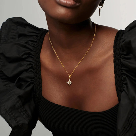 Harris Reed North Star Pearl Necklace | Gold/Pearl Necklaces Missoma 