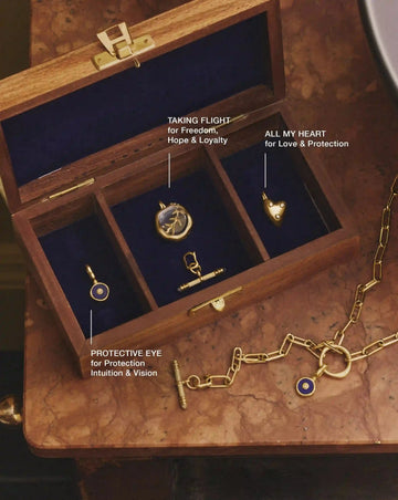 Harris Reed Protective Eye Clip-On Charm | 18ct Gold Plated Charms & Pendants Missoma 