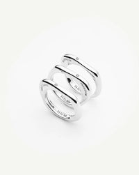 Harris Reed Self-Love Stacking Rings | Silver Plated/Cubic Zirconia Rings Missoma 