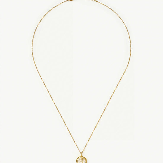 Harris Reed Taking Flight Mini Pendant Necklace | 18ct Gold Plated/Crystal Quartz, Cubic Zirconia Necklaces Missoma 