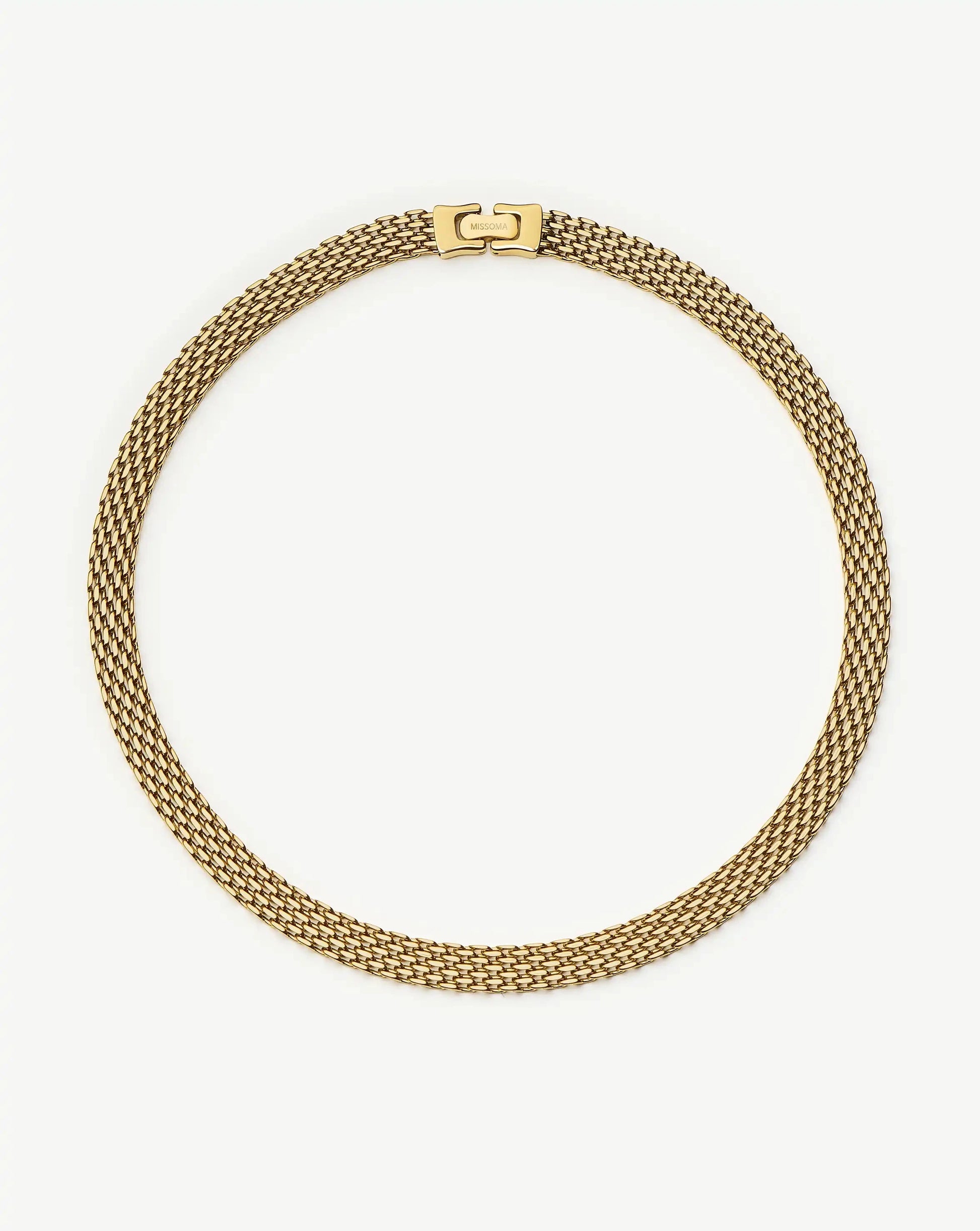 Heirloom Chain Choker Necklace | 18ct Gold Plated Necklaces Missoma 