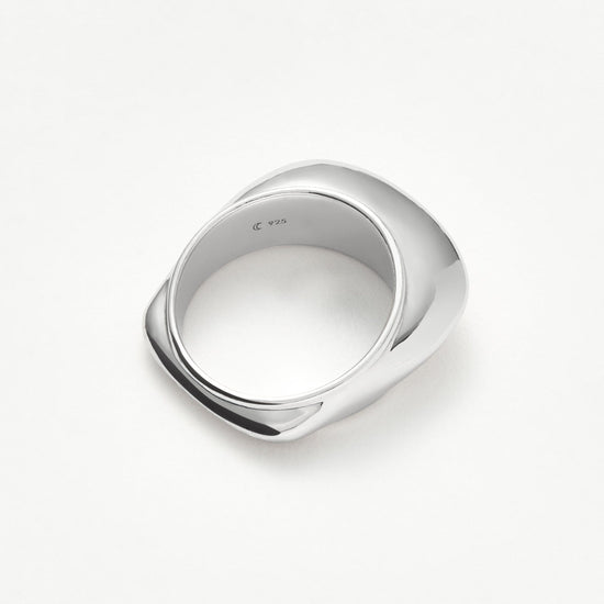 Hera Dome Stacking Ring | Sterling Silver Rings Missoma 