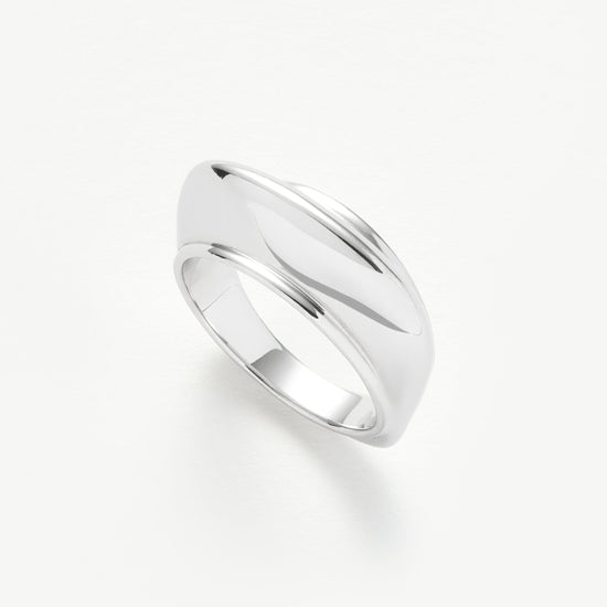 Hera Dome Stacking Ring | Sterling Silver Rings Missoma 