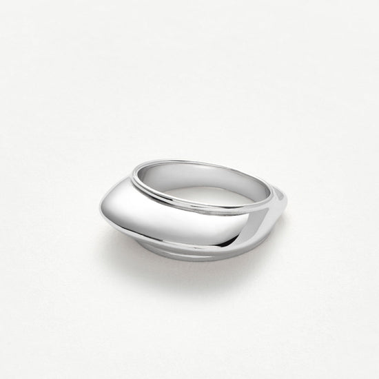 Hera Dome Stacking Ring | Sterling Silver Rings Missoma 