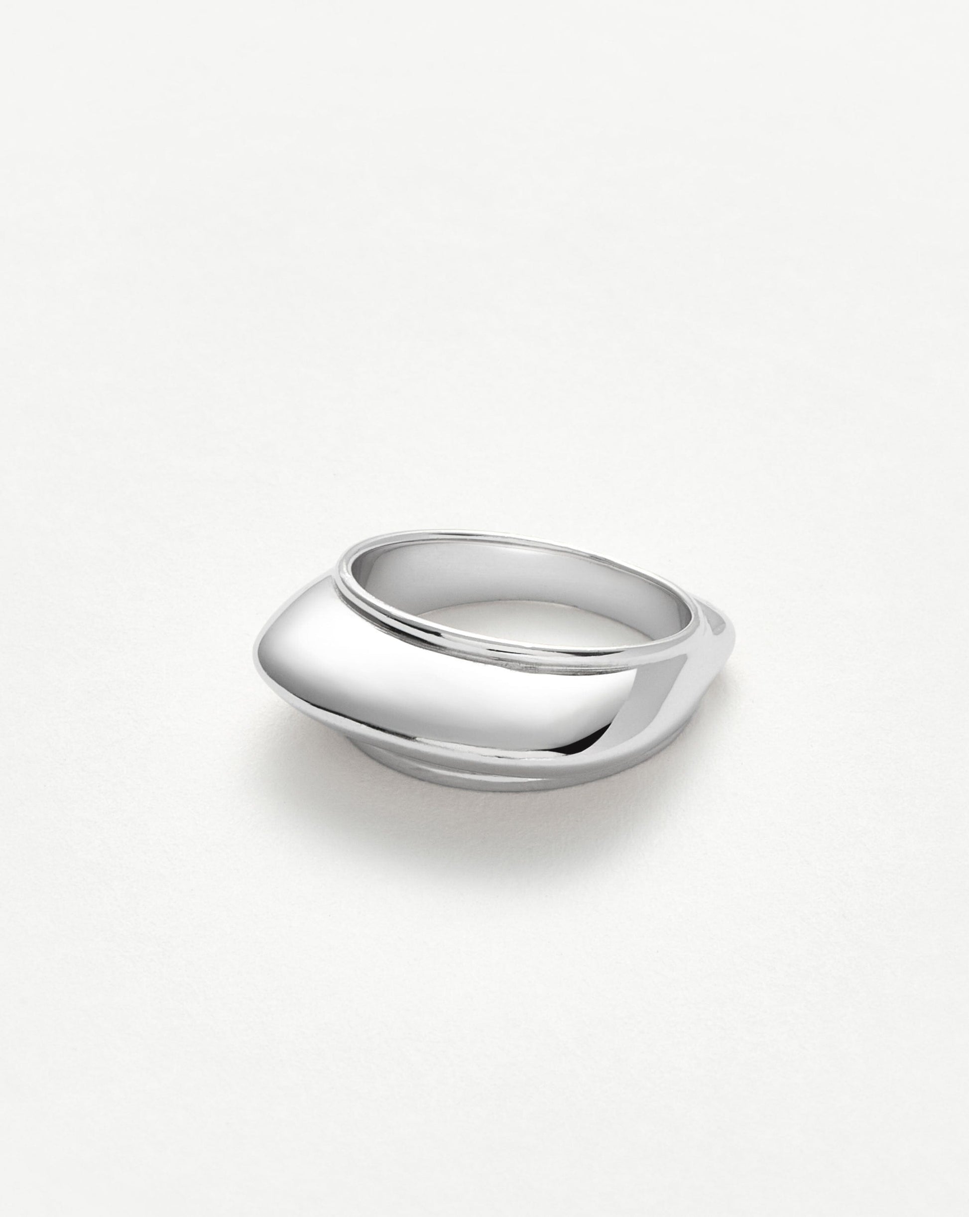 Hera Dome Stacking Ring | Sterling Silver Rings Missoma 