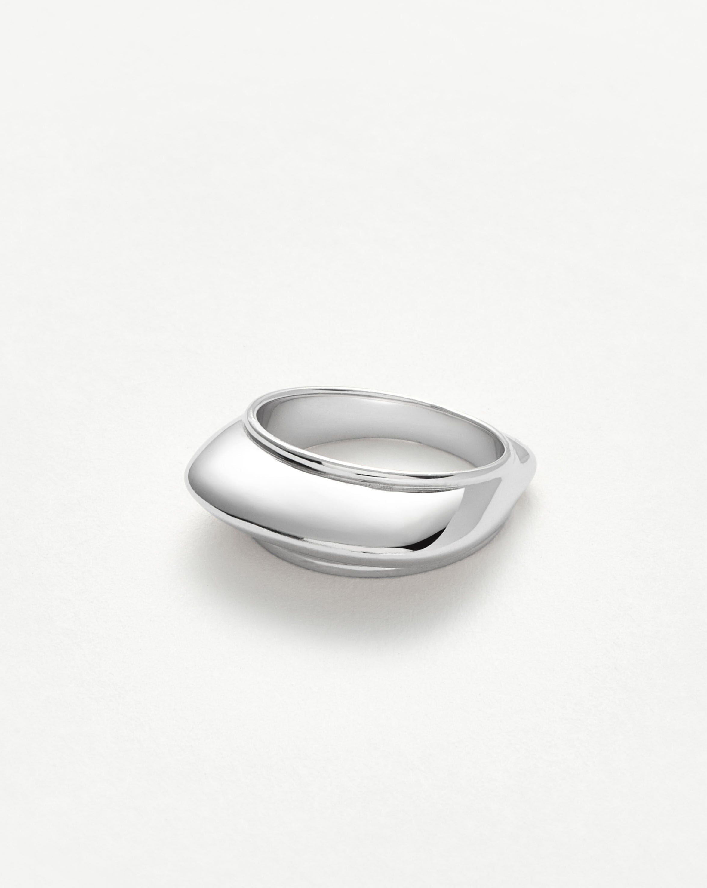 Hera Dome Stacking Ring | Sterling Silver Rings Missoma 