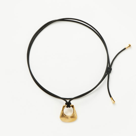 Hera Ridge Pendant Cord Necklace Necklaces Missoma 