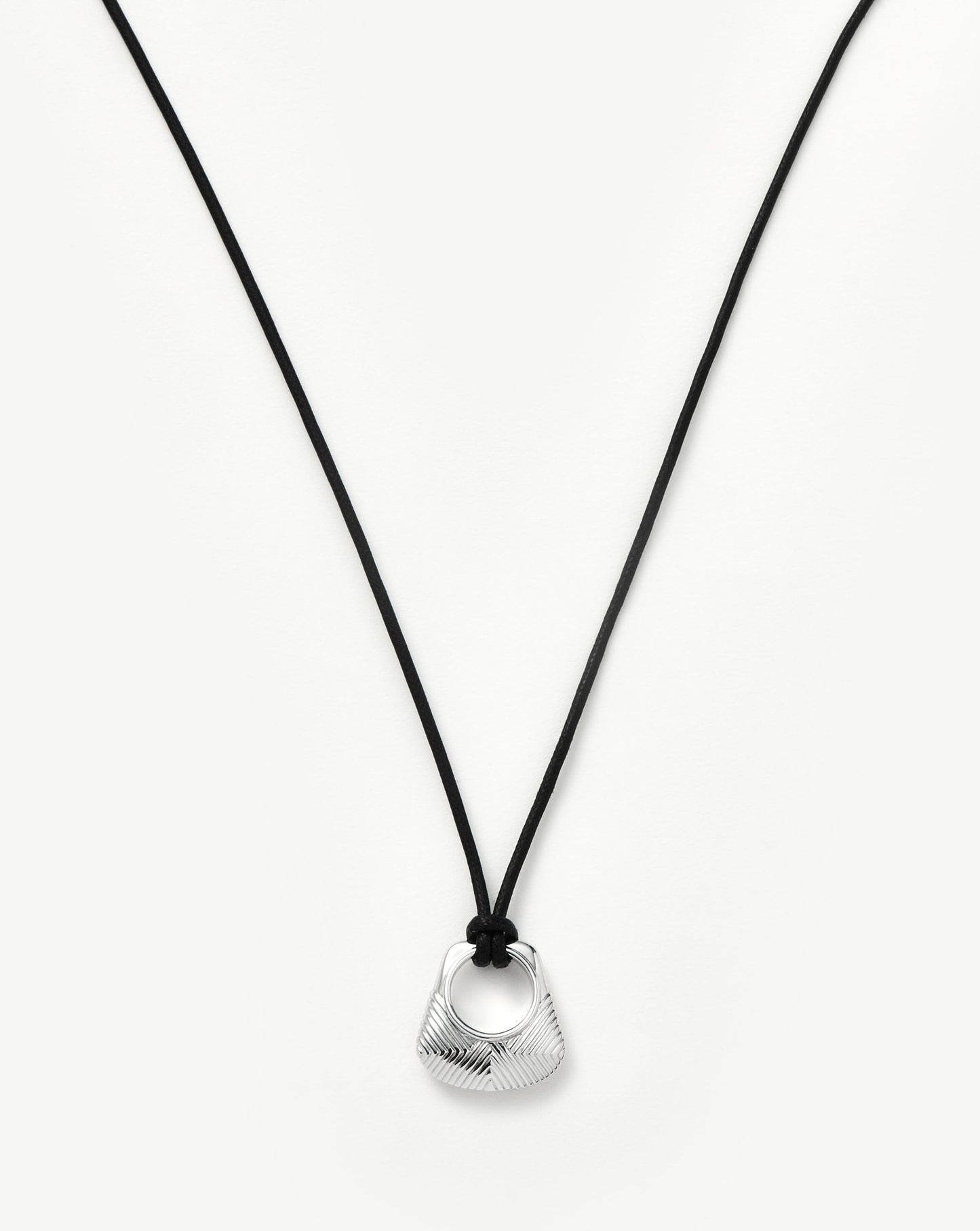 Hera Ridge Pendant Cord Necklace Necklaces Missoma 