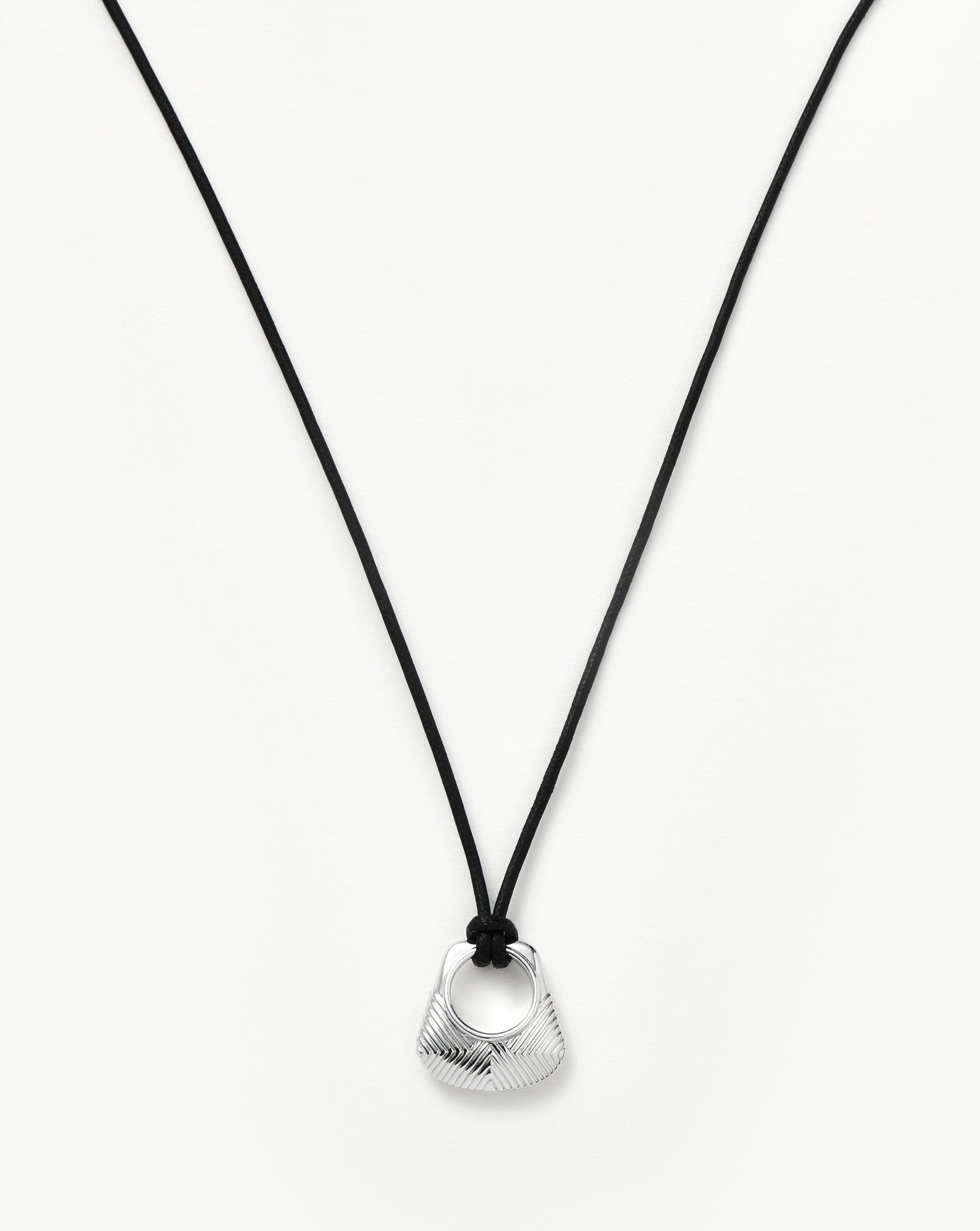 Hera Ridge Pendant Cord Necklace Necklaces Missoma 