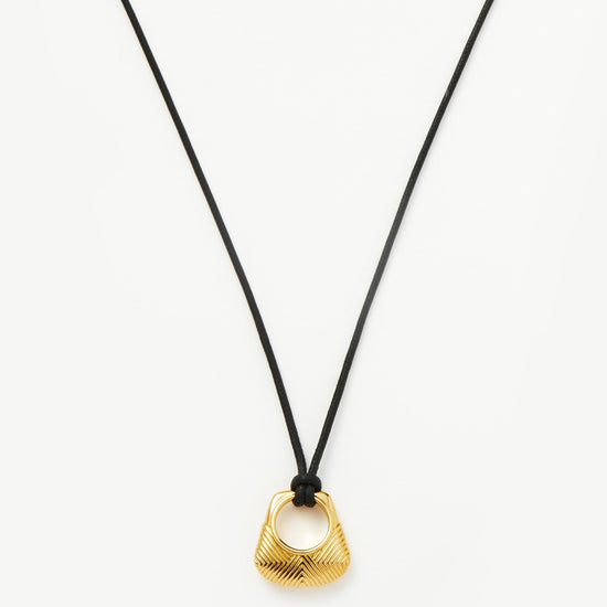 Hera Ridge Pendant Cord Necklace Necklaces Missoma 