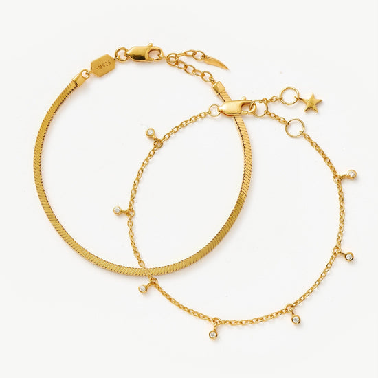 Interstellar Chain Bracelet Set Bracelets Missoma 