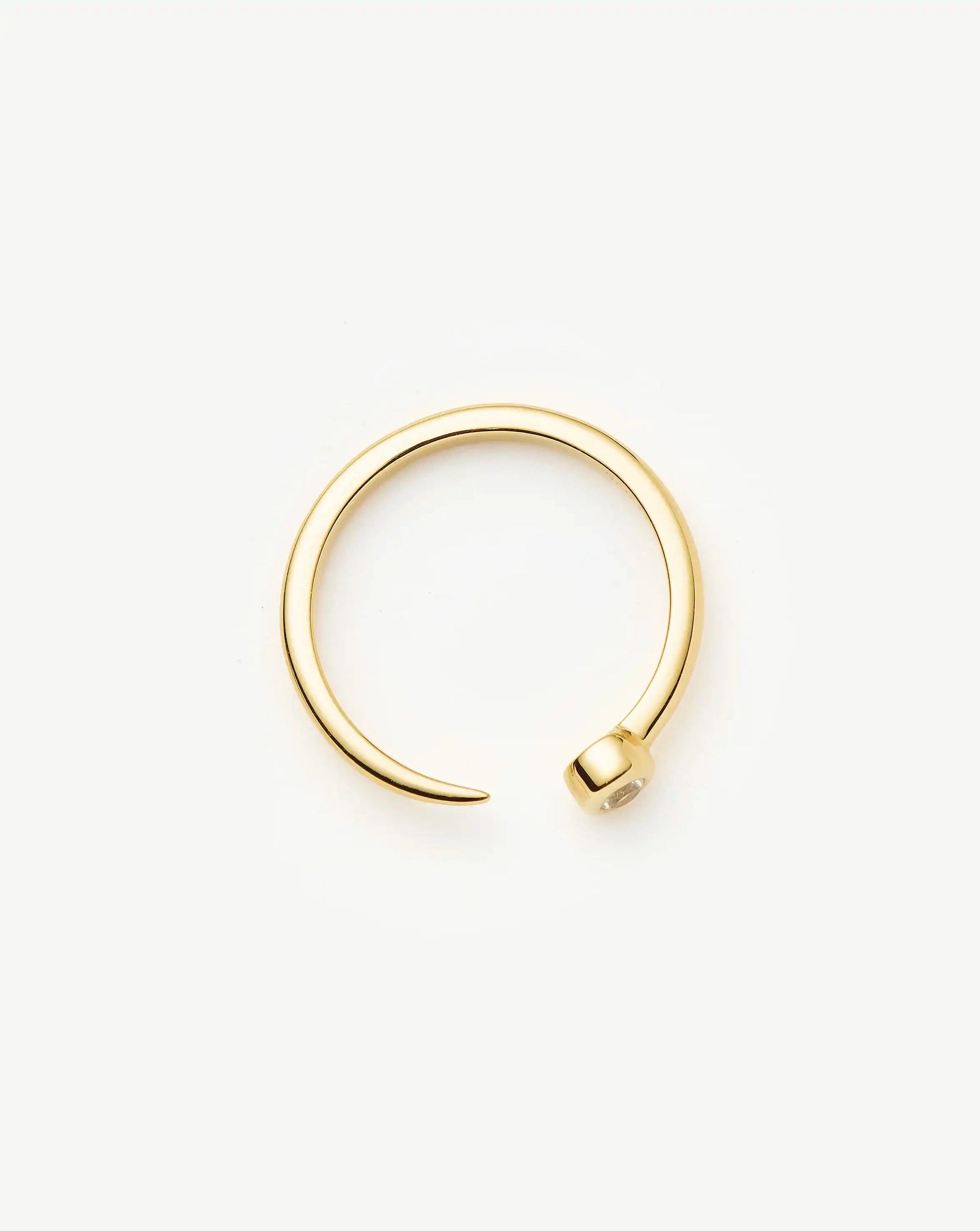 Interstellar Ring | 18ct Gold Vermeil/Cubic Zirconia Rings Missoma 