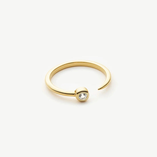 Interstellar Ring | 18ct Gold Vermeil/Cubic Zirconia Rings Missoma 