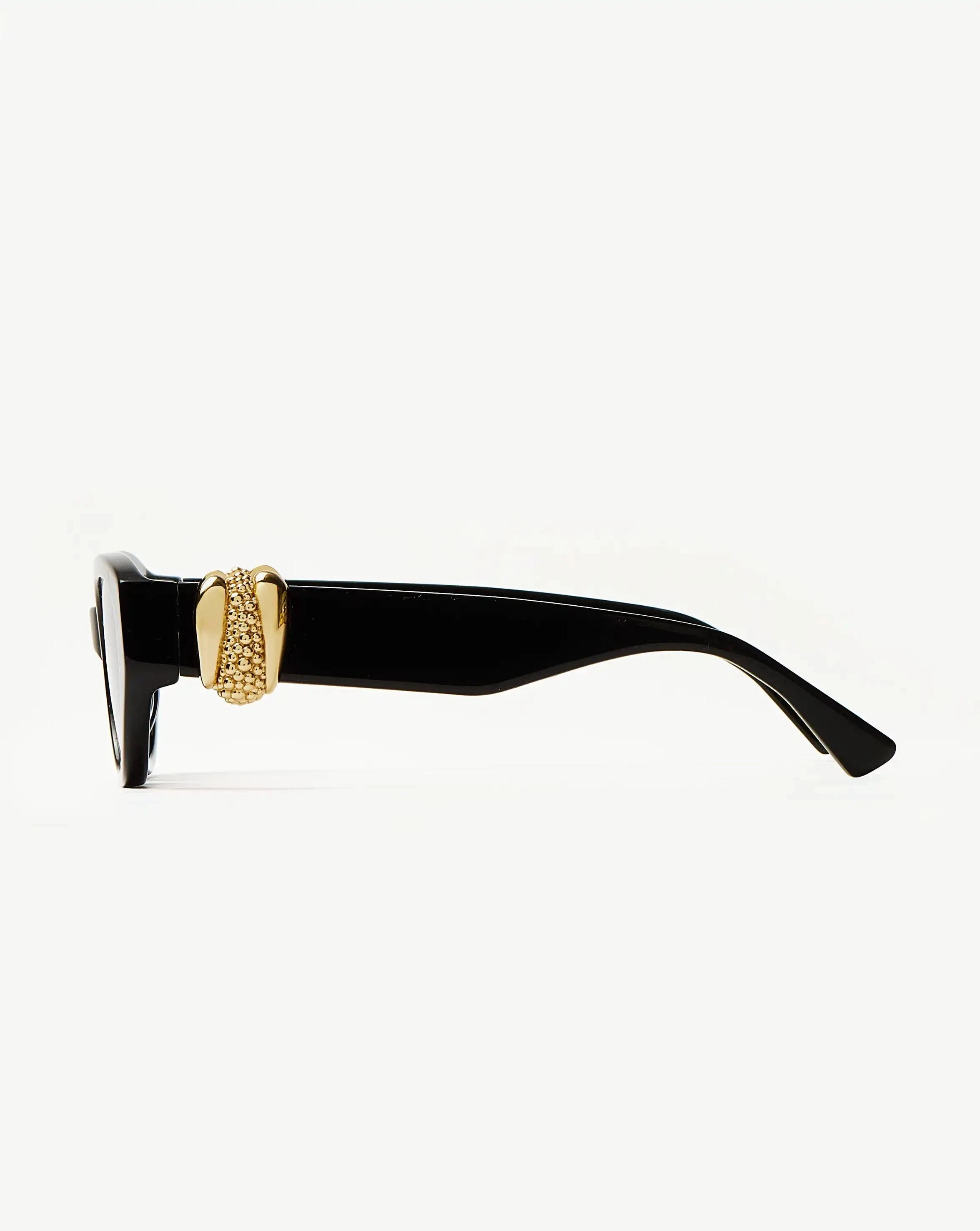 Jimmy Fairly Melissa Cat-Eye Sunglasses | Gold Plated/Black Accessories Missoma 
