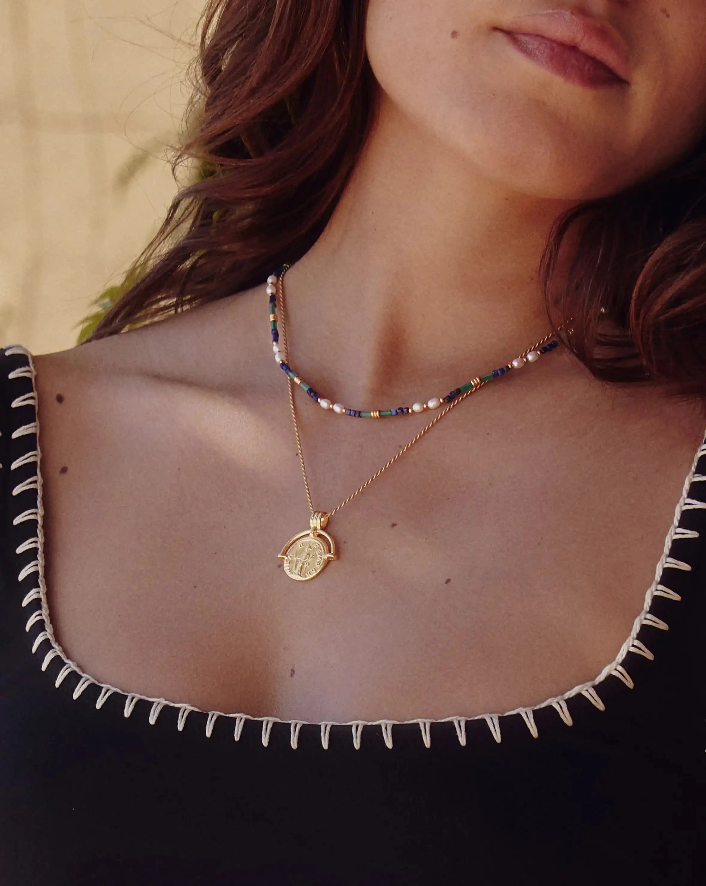 Just Add Colour Necklace Set | 18ct Gold Plated Necklaces Missoma 