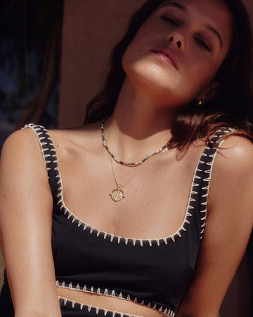 Just Add Colour Necklace Set | 18ct Gold Plated Necklaces Missoma 