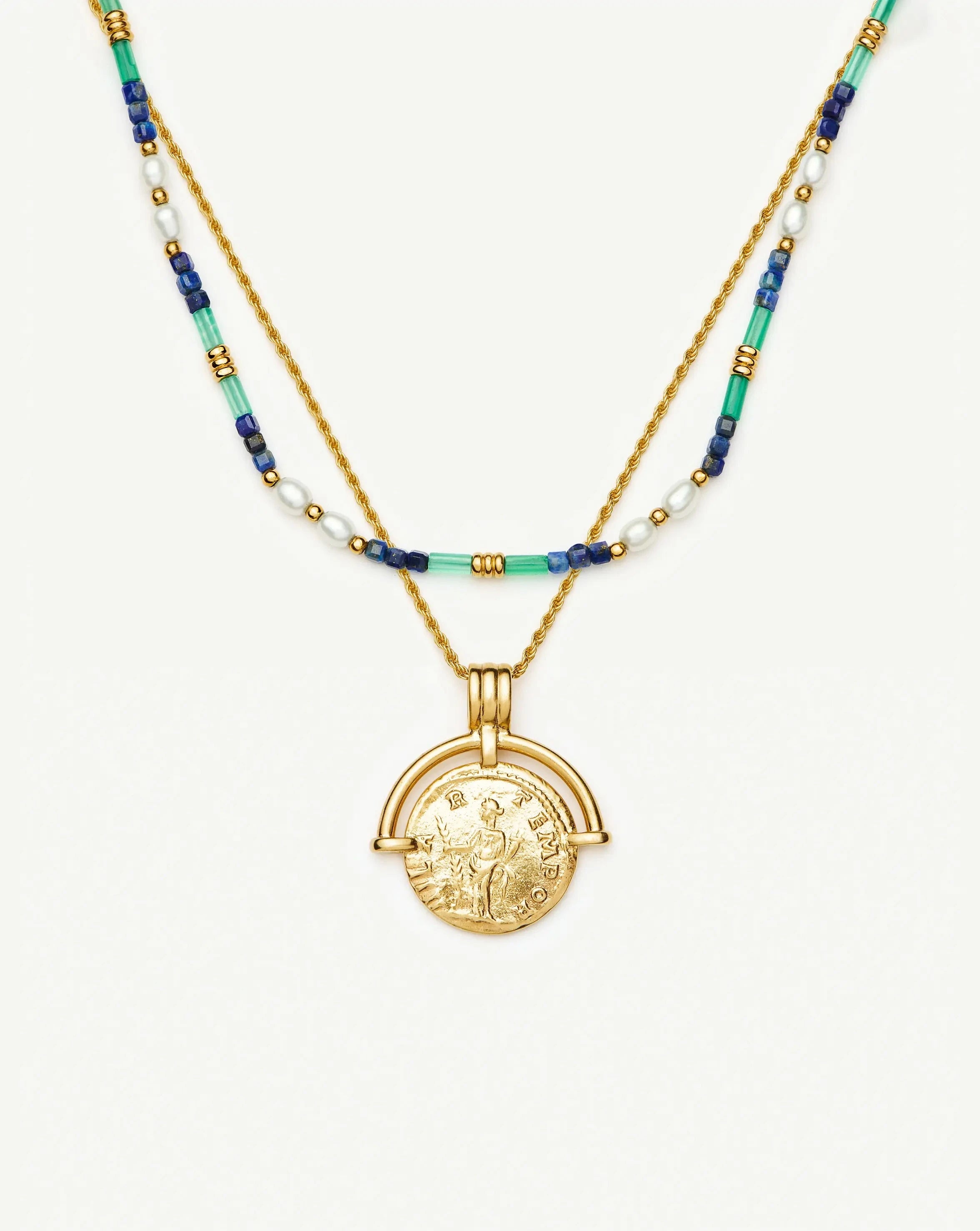 Just Add Colour Necklace Set | 18ct Gold Plated Necklaces Missoma 