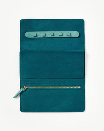 Leather Jewellery Roll | Lapis Blue Accessories Missoma 