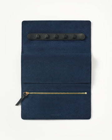 Leather Jewellery Roll | Onyx Black Accessories Missoma 
