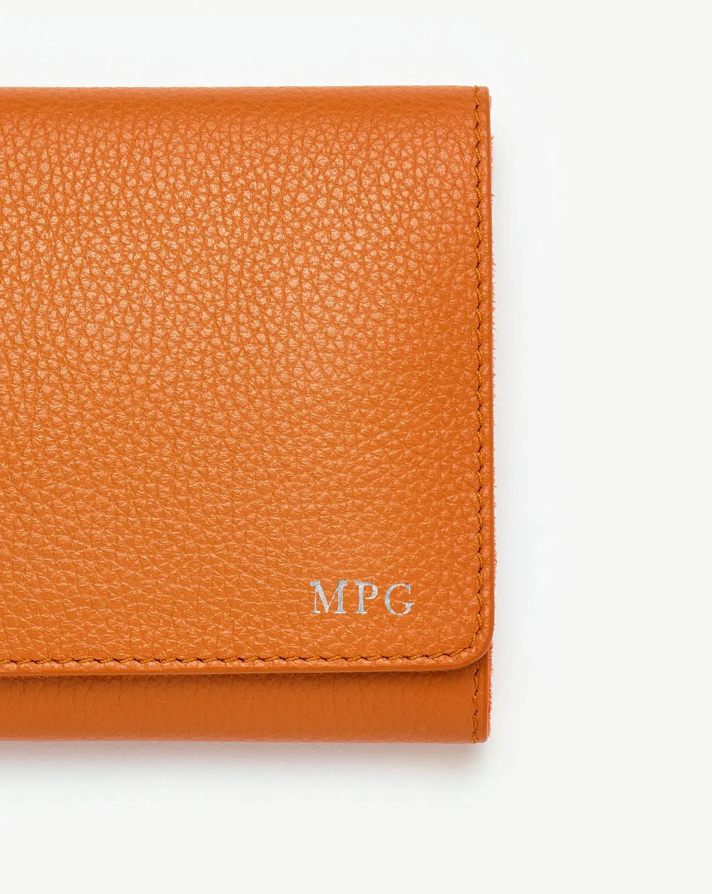 Leather Jewellery Roll | Orange Earrings Missoma 
