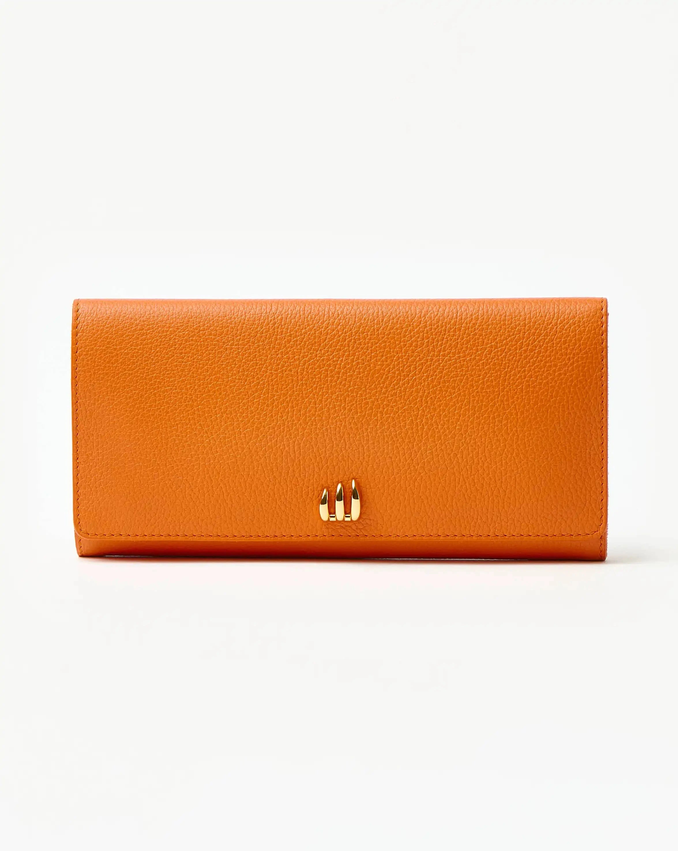 Leather Jewellery Roll | Orange Earrings Missoma 