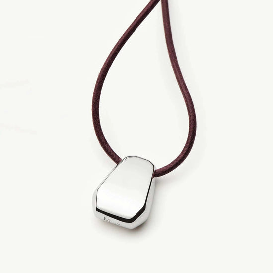 Lucy Williams Arco Cord Necklace | Silver Plated Necklaces Missoma 